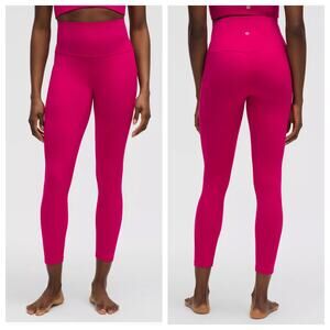 NEW Lululemon Align™ HR Leggings Passionate Pink 25" PSNT Women’s Size 12